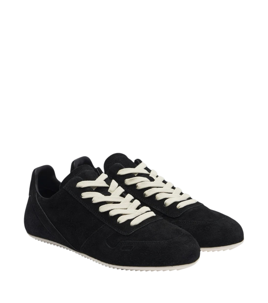 Rick Owens Minimal Suede Sneakers