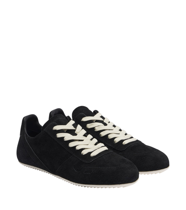 Rick Owens Minimal suede sneakers