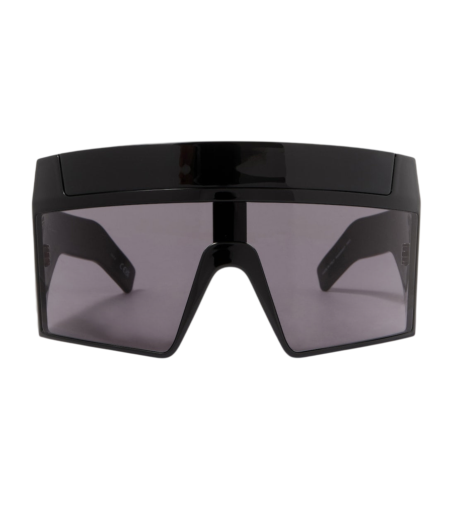 Rick Owens Rev Shiny shield sunglasses