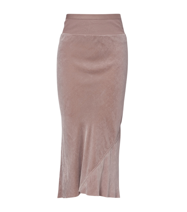 Rick Owens Velvet gonna midi