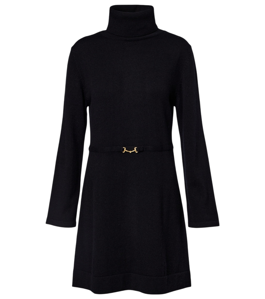 Rixo Elliette wool and cashmere minidress