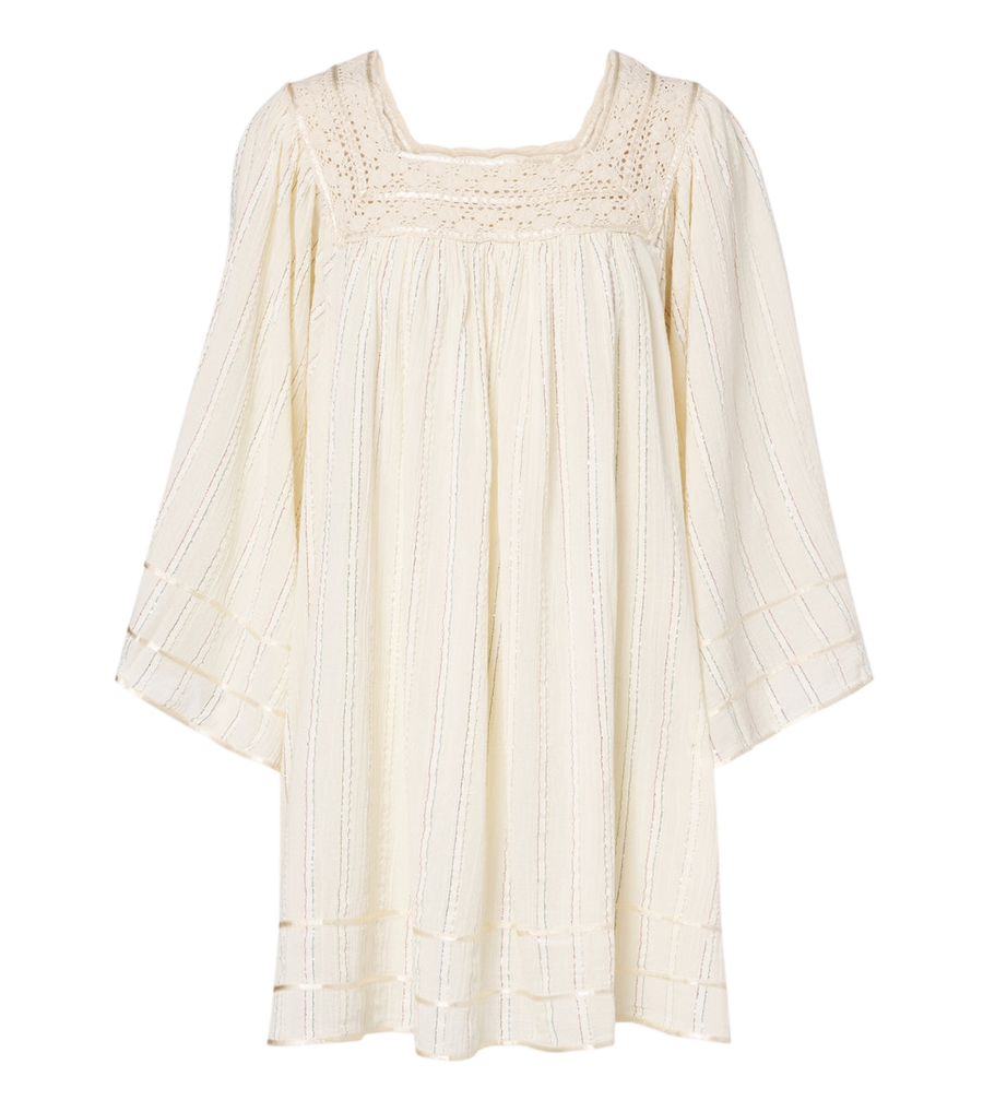 Kaftan en mélange de coton Lurex® Rixo Estele