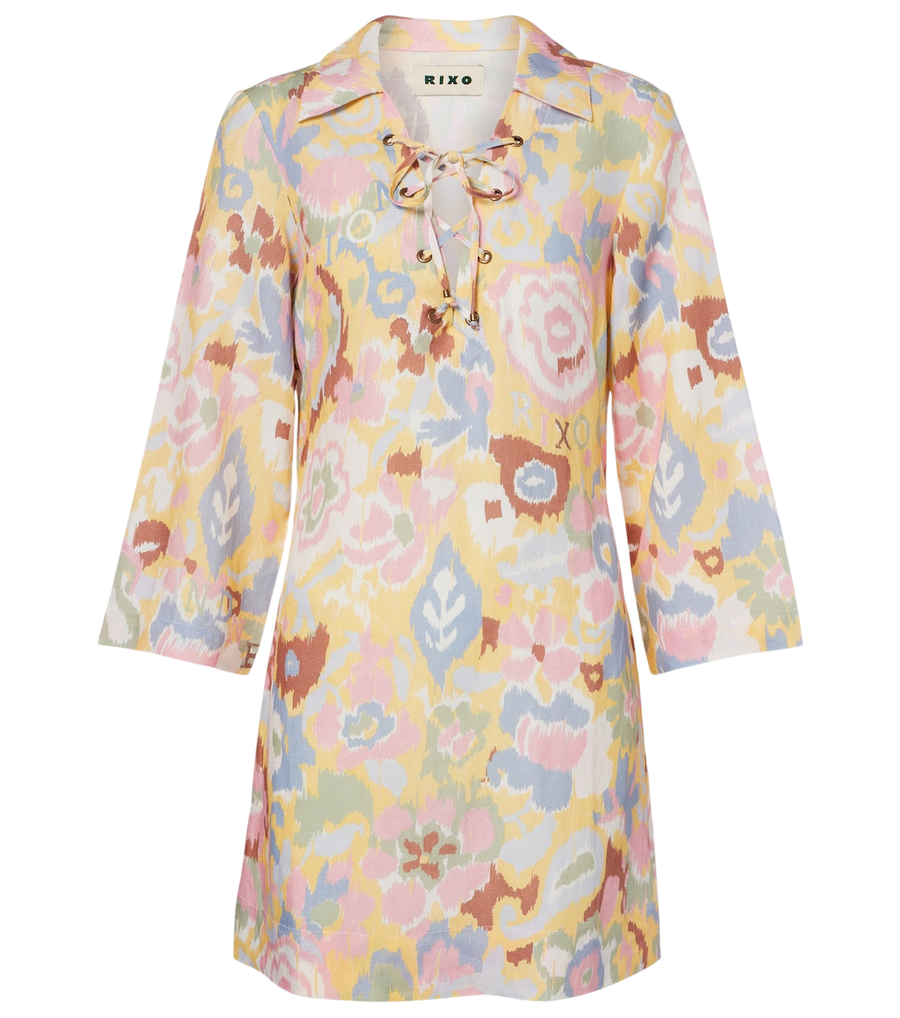 Rixo Lucien printed minidress