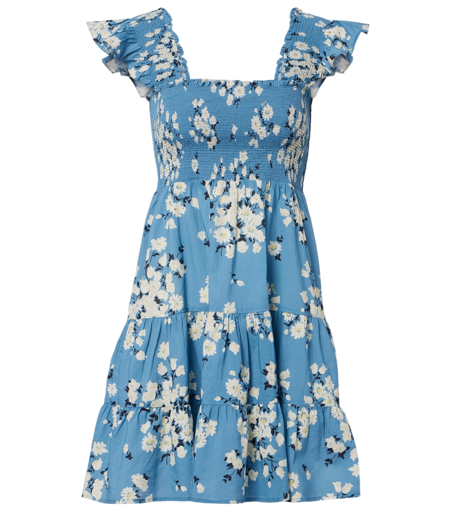 Mini-robe Rixo Sidney en coton à fleurs