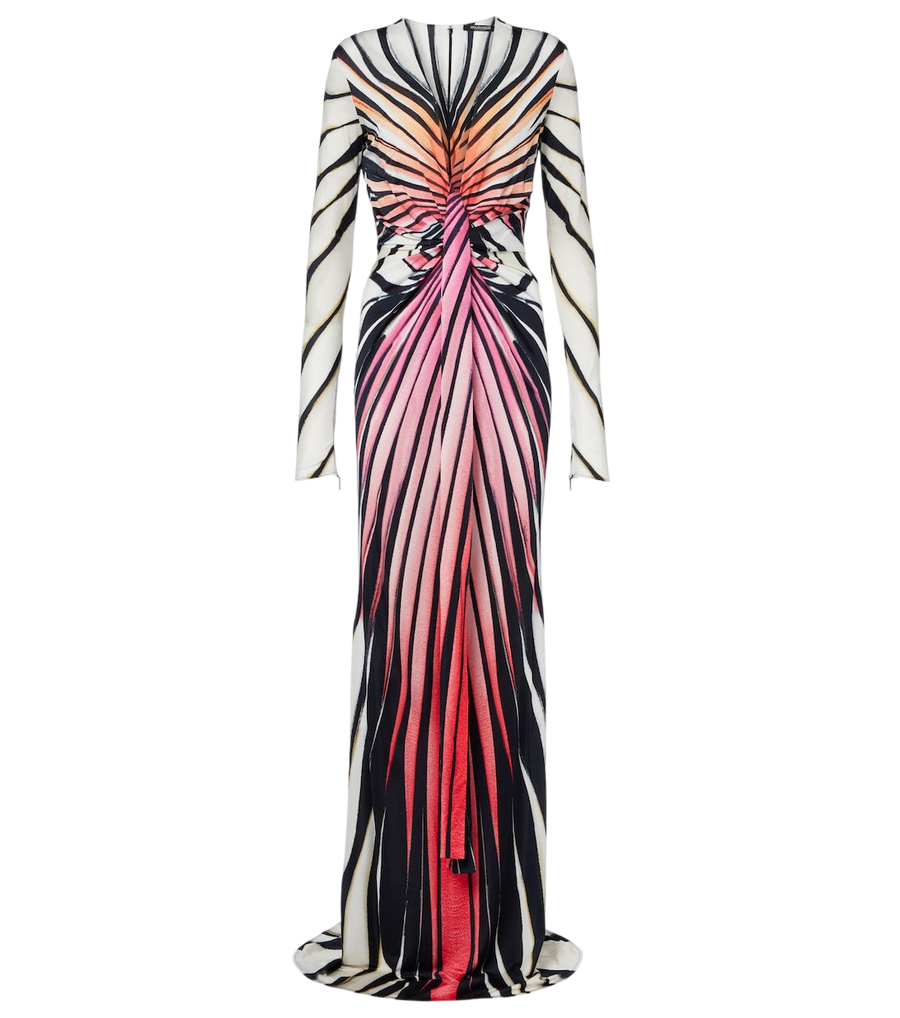 Roberto Cavalli Printed gown