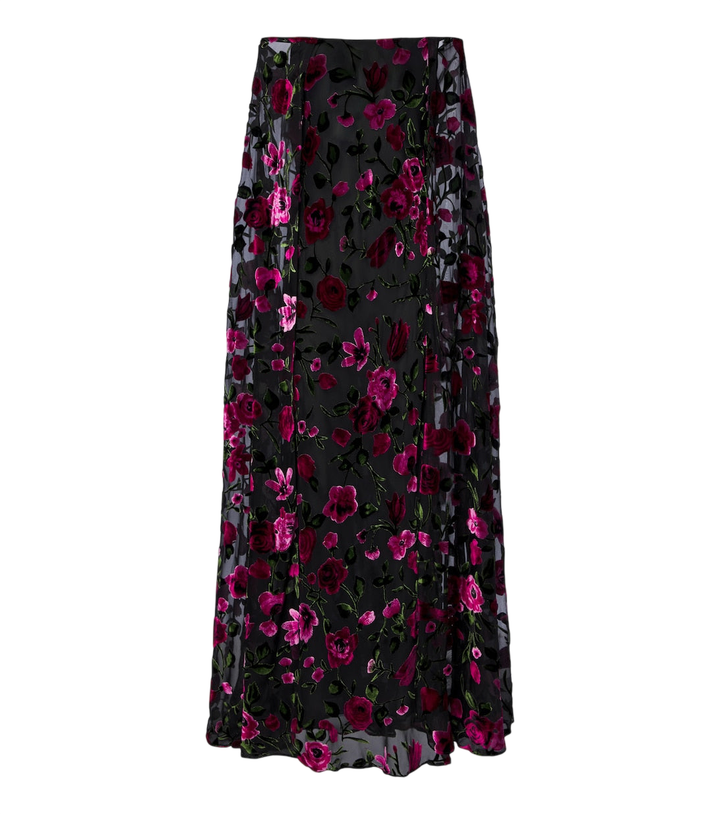 Rodarte Caped floral devoré velvet gown [white-bg-v2:abce6378-0a9f-428c-a3a1-9668b2bccc91]