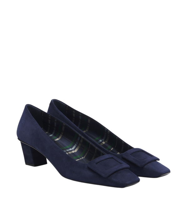 Zapatos de salón de ante Belle Vivier de Roger Vivier