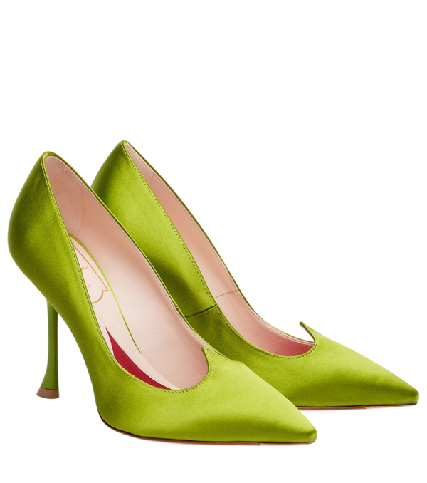 Roger Vivier I Love Vivier 100 satin pumps