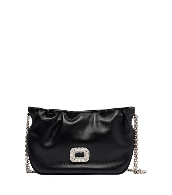Roger Vivier Pilgrim Micro leather shoulder bag