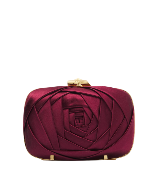 Roger Vivier Pochette Rose Vivier in raso
