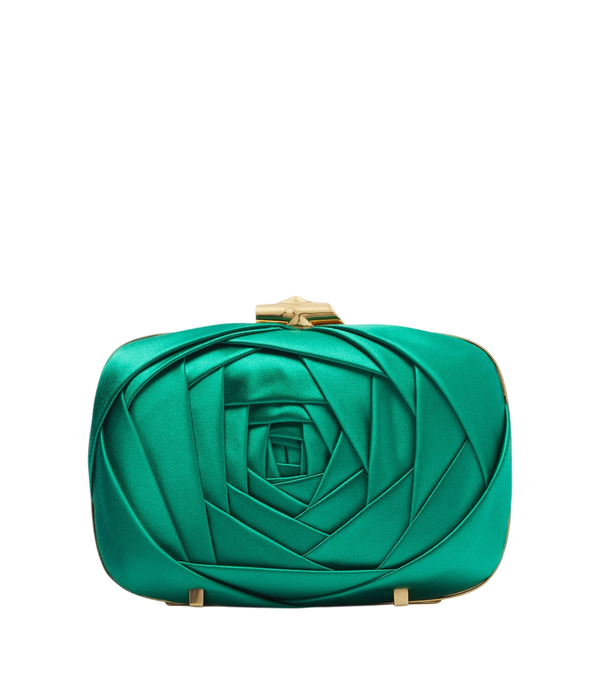 Roger Vivier Pochette Rose Vivier in raso