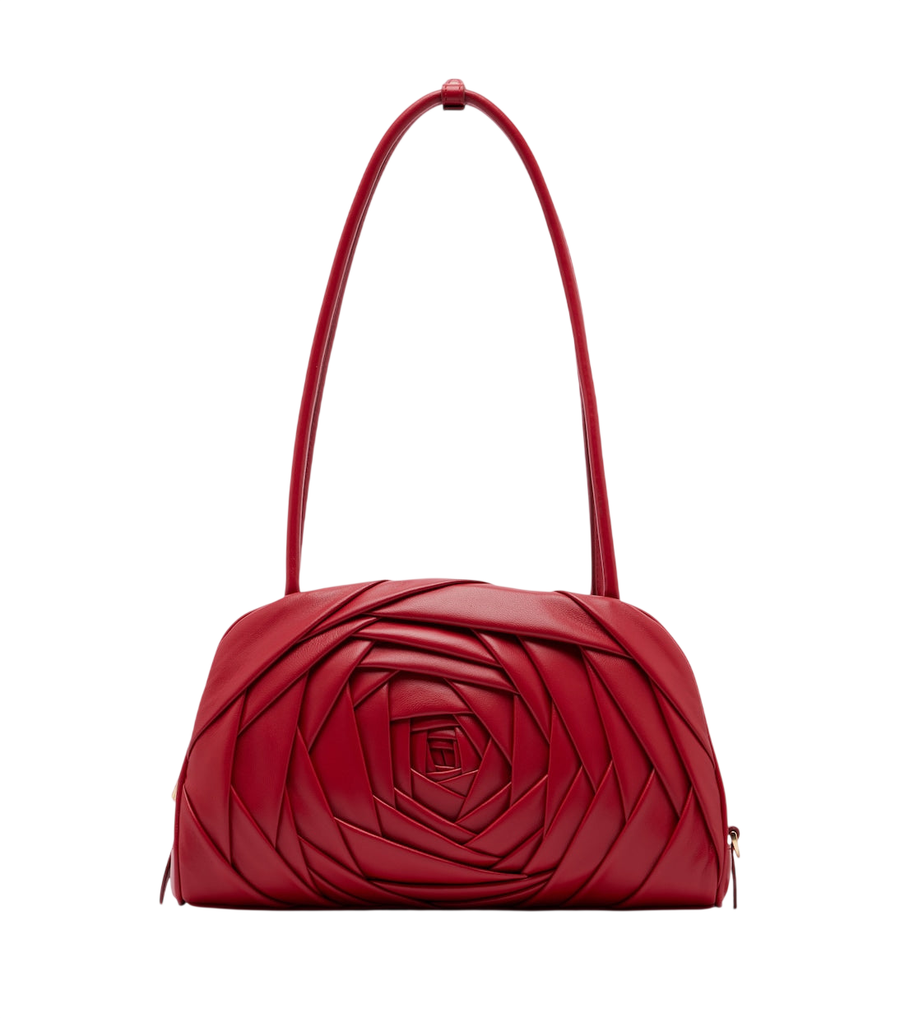 Roger Vivier Roseline leather shoulder bag