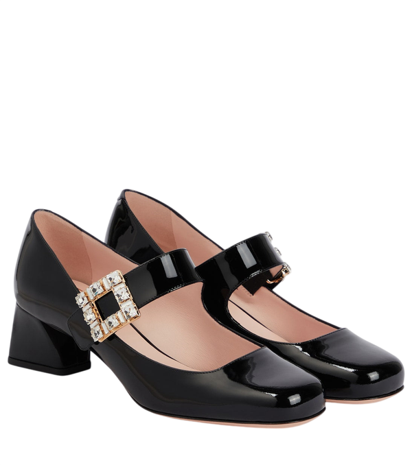 Roger Vivier Scarpe Mary Jane Very Vivier in pelle verniciata
