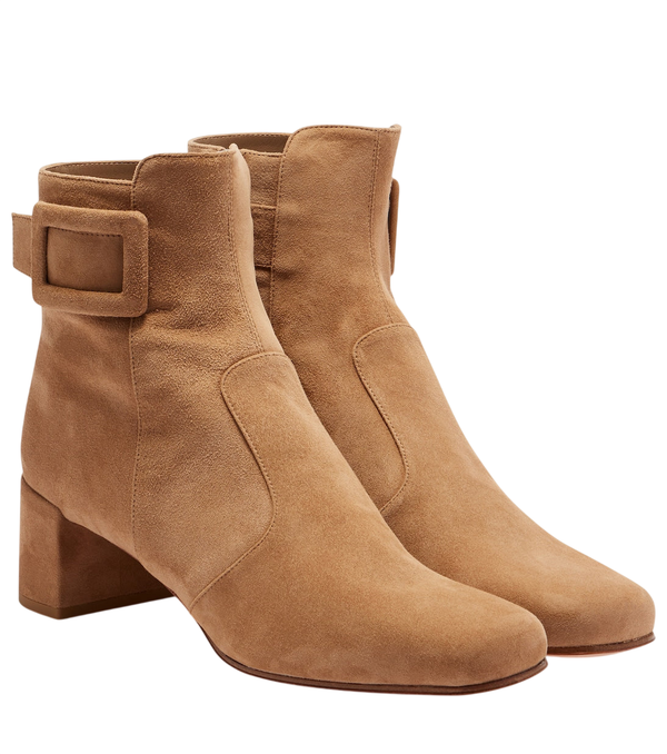 Roger Vivier Très Vivier Polly 45 leather ankle boots