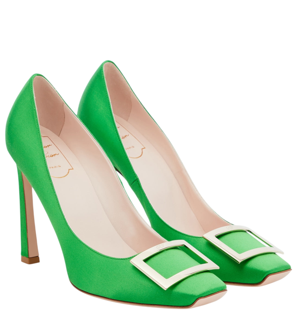 Roger Vivier Tromba a décolleté satinata