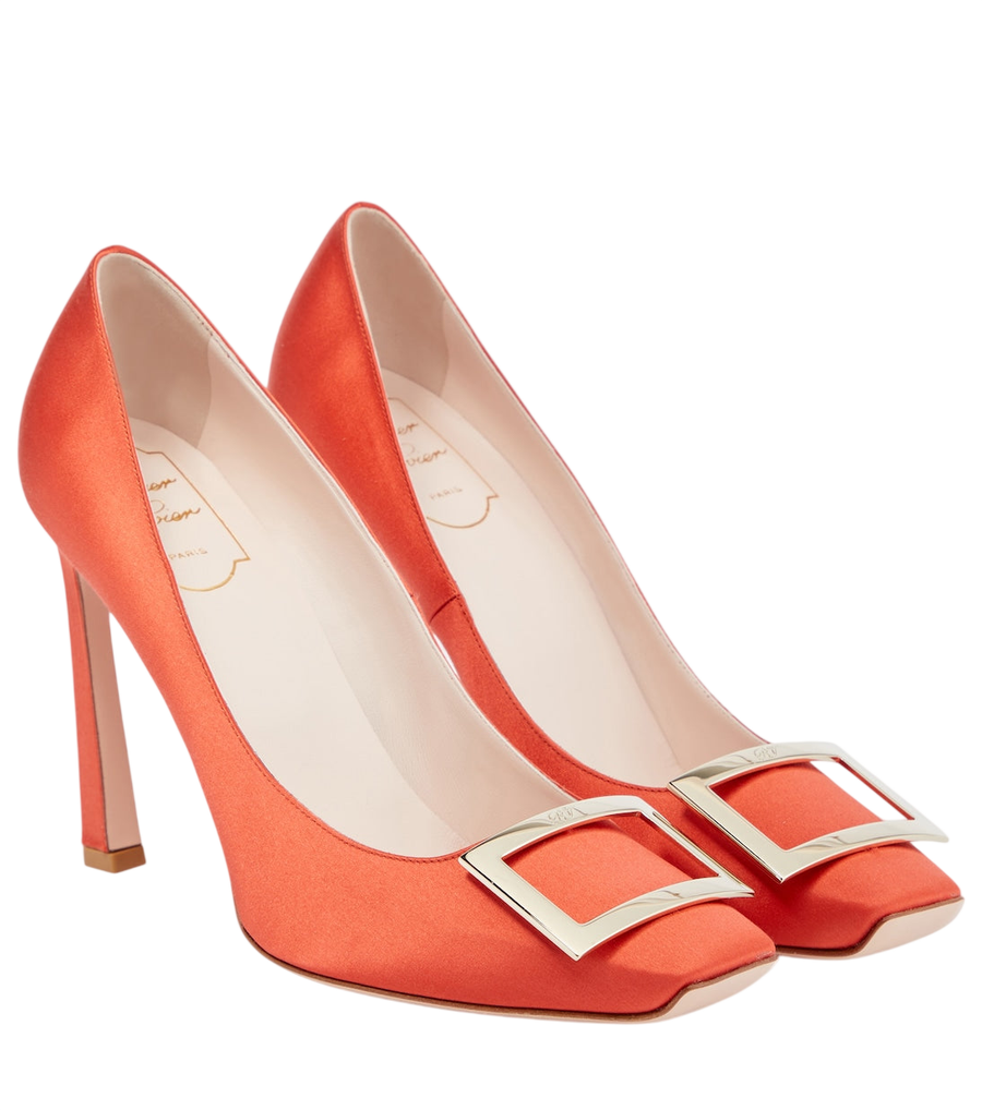 Roger Vivier Tromba a décolleté satinata