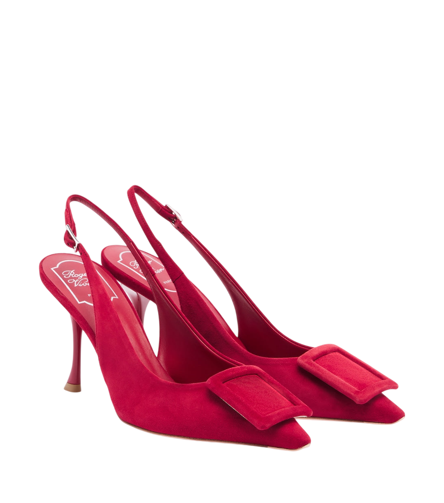 Roger Vivier Sapatos de salto alto em camurça Viv' In The City
