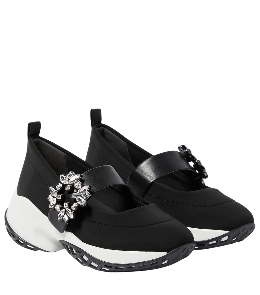 Roger Vivier Viv' Match embellished sneakers