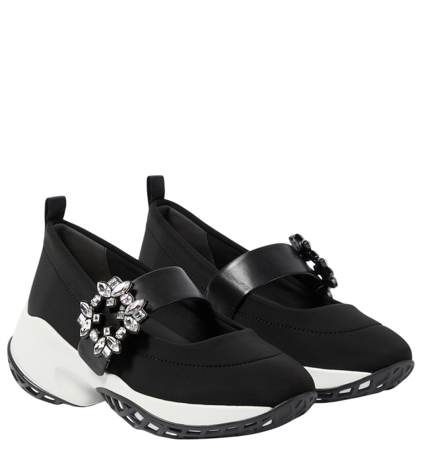 Roger Vivier Viv' Match embellished sneakers