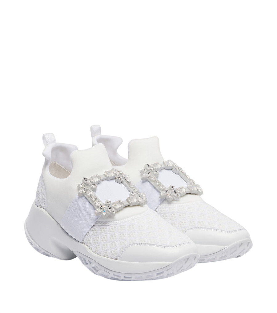 Roger Vivier Viv' Run embellished sneakers