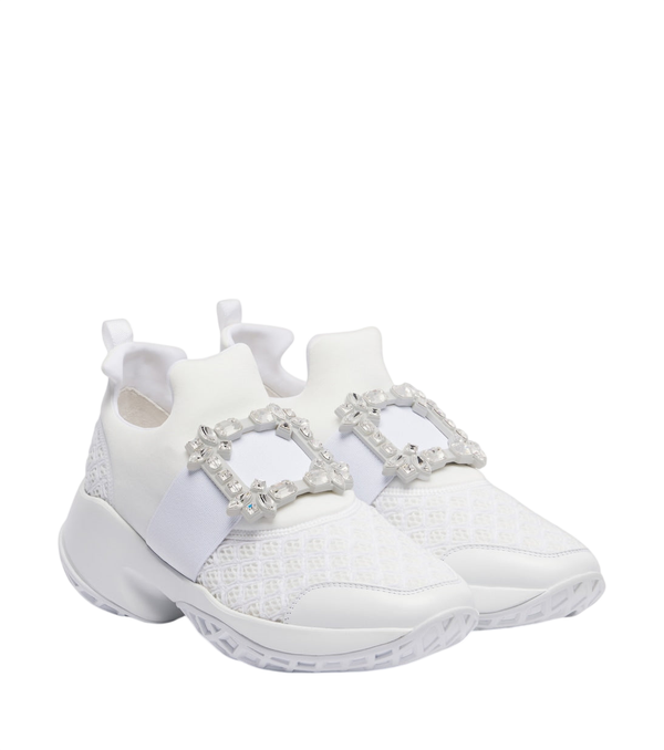 Roger Vivier Viv' Run embellished sneakers