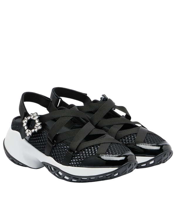 Roger Vivier Viv' Run embellished sneakers
