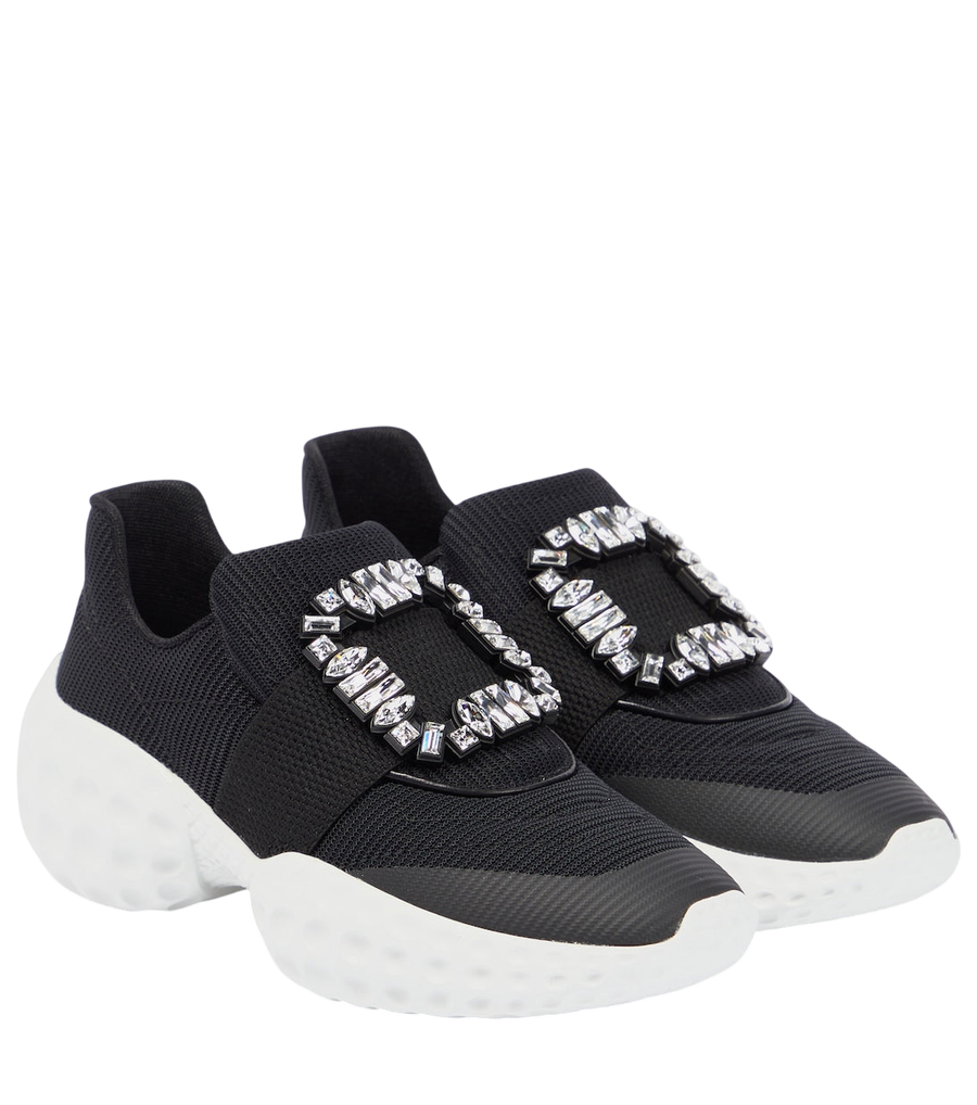 Roger Vivier Viv' Run embellished sneakers