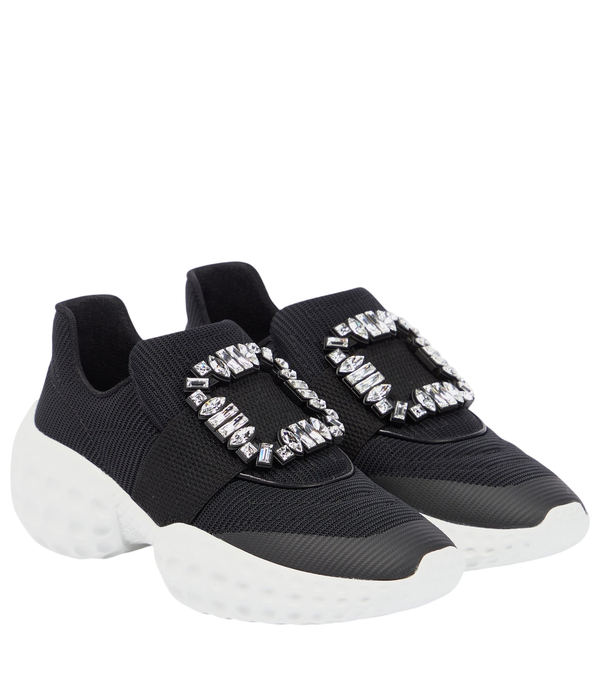 Roger Vivier Viv' Run embellished sneakers