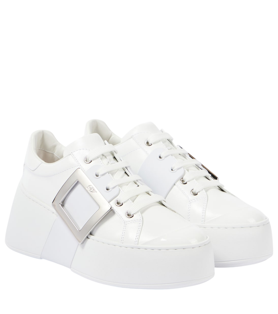 Roger Vivier Viv' Skate scarpe da ginnastica in pelle