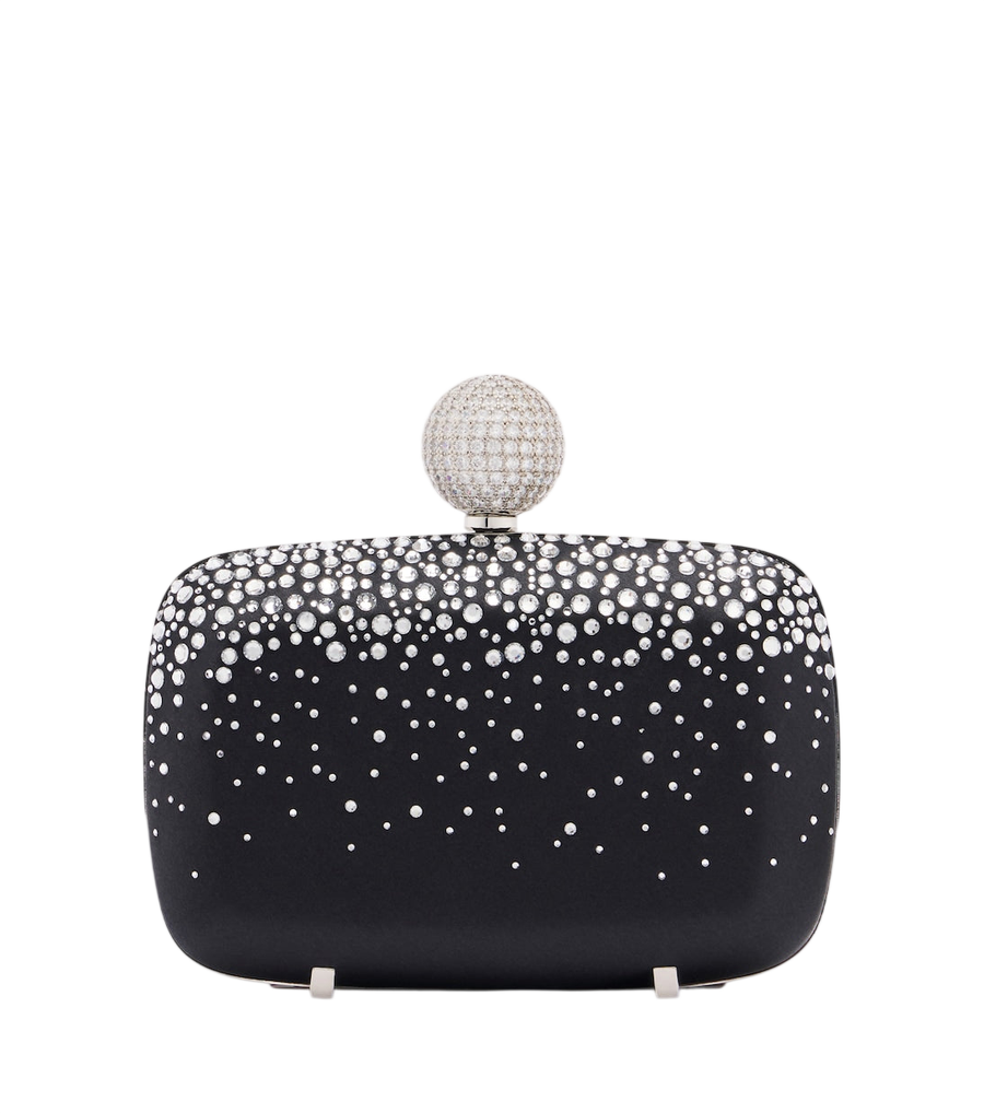 Pochette Roger Vivier Vivier Marlene en satin orné