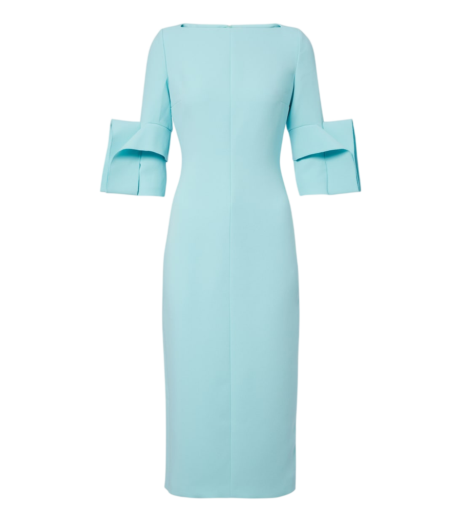 Robe midi en cady Eryl de Roksanda