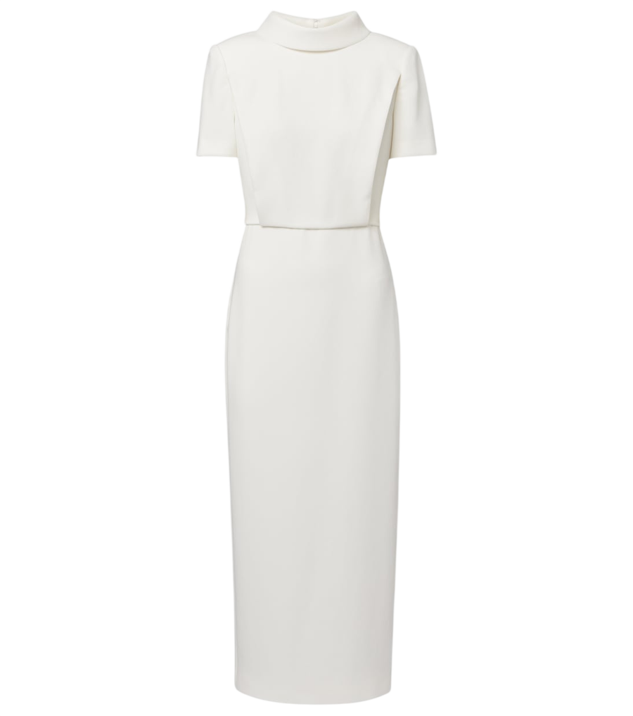 Roland Mouret Bridal cady midi dress
