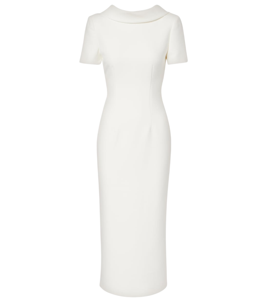 Roland Mouret Crêpe cocktail dress