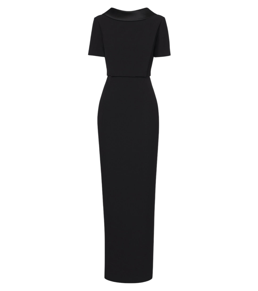 Vestido de crepé de Roland Mouret