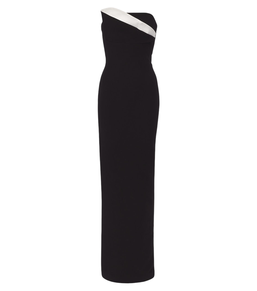 Robe bustier drapée Roland Mouret
