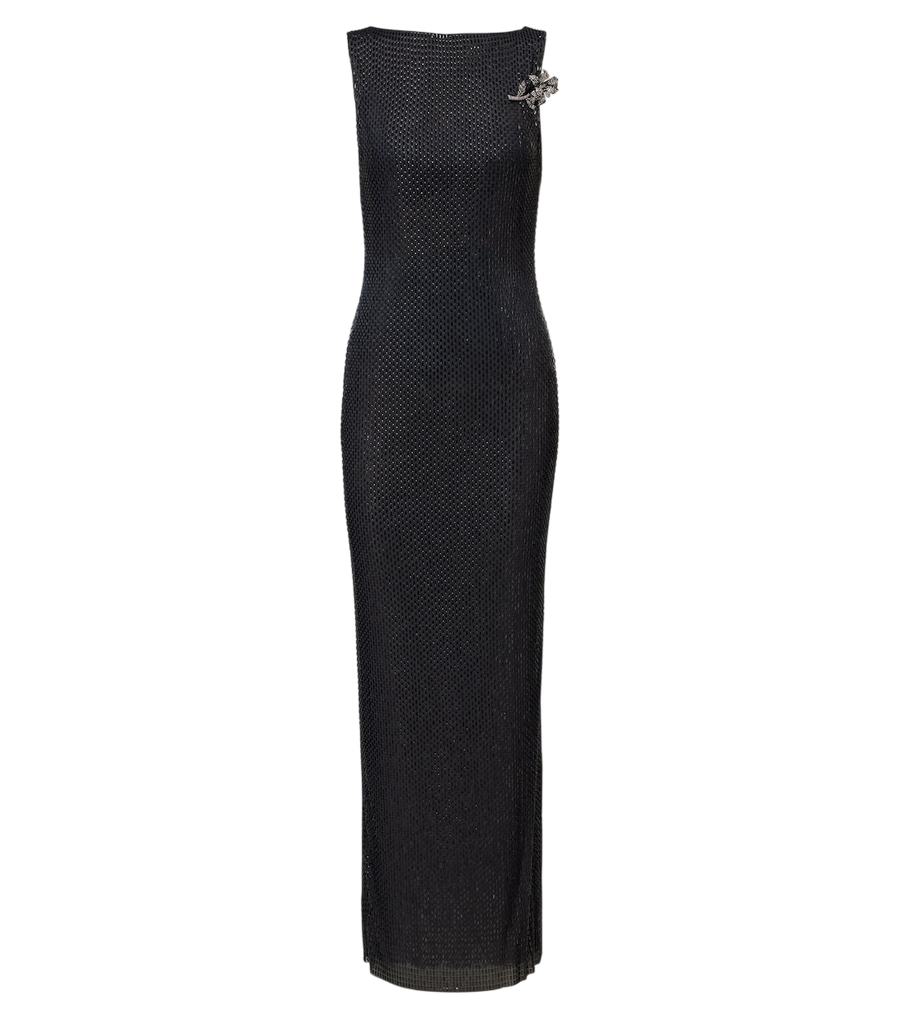 Vestido de malla con adornos de Roland Mouret