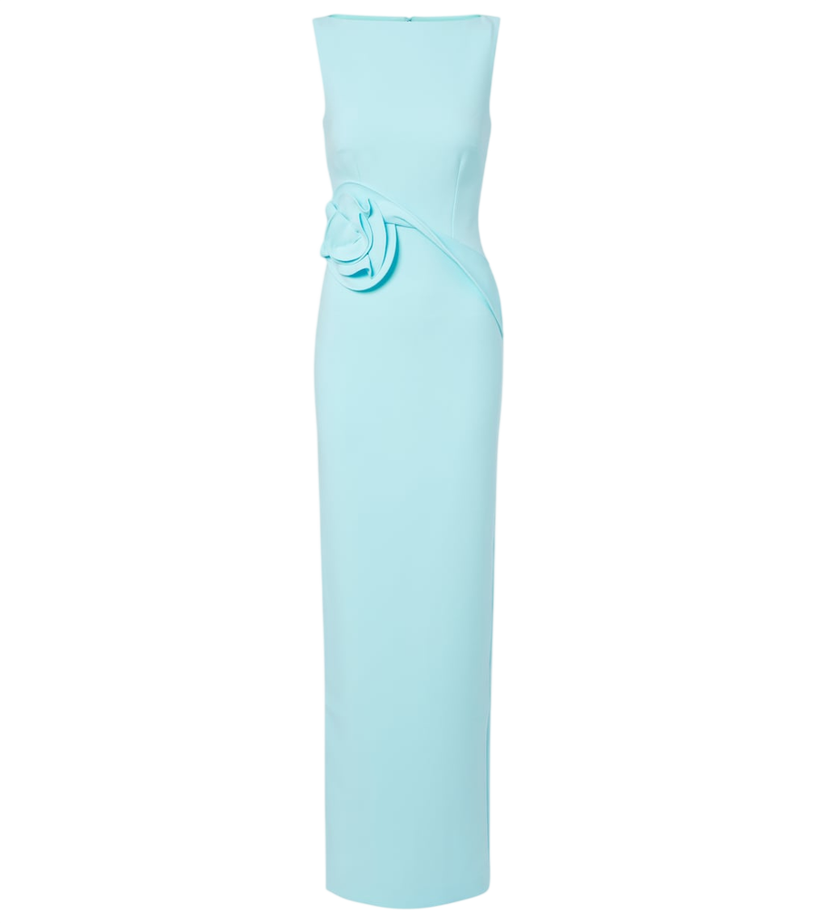 Vestido Roland Mouret con aplicación floral