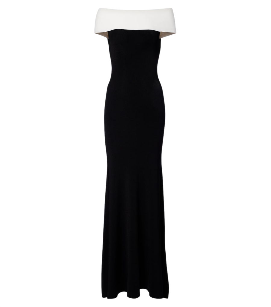 Roland Mouret Vestido de gala com ombros descobertos