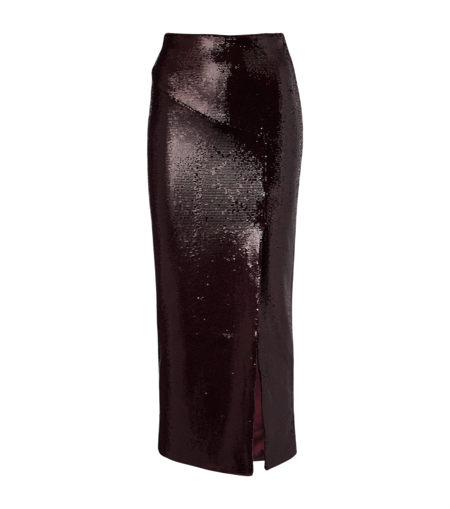 Roland Mouret Sequined midi skirt