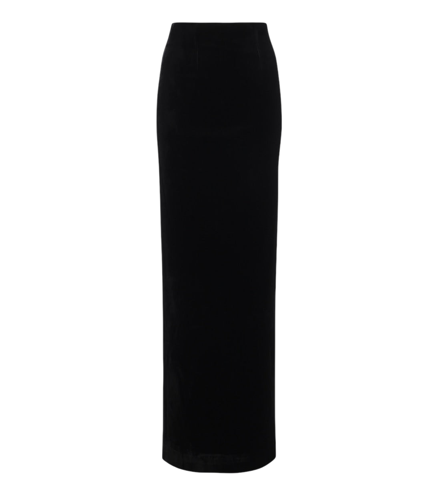 Roland Mouret Velvet maxi skirt