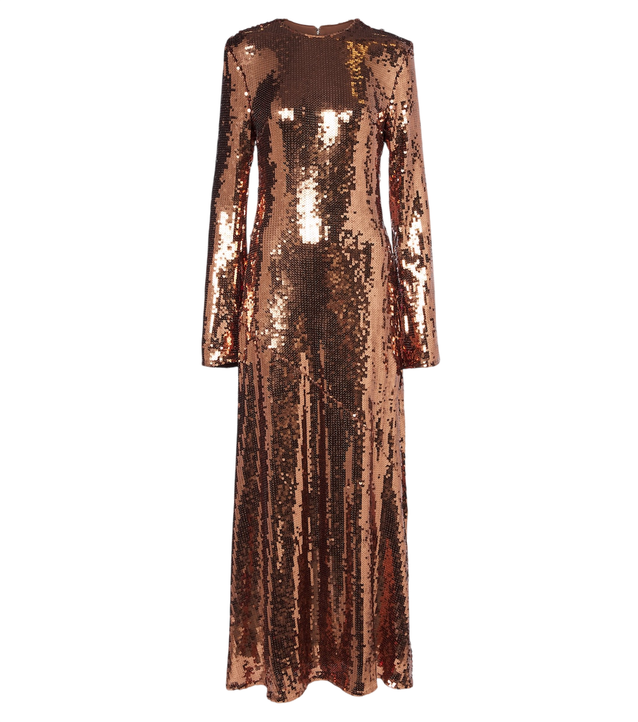 Rotate Vestido de cocktail com lantejoulas