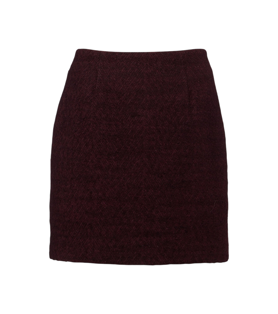 Minifalda de tweed Rotate