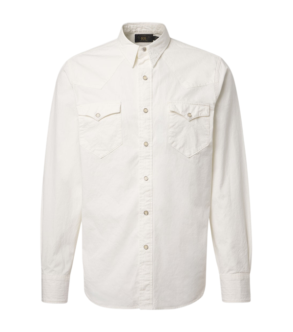 RRL Buffalo West denim shirt