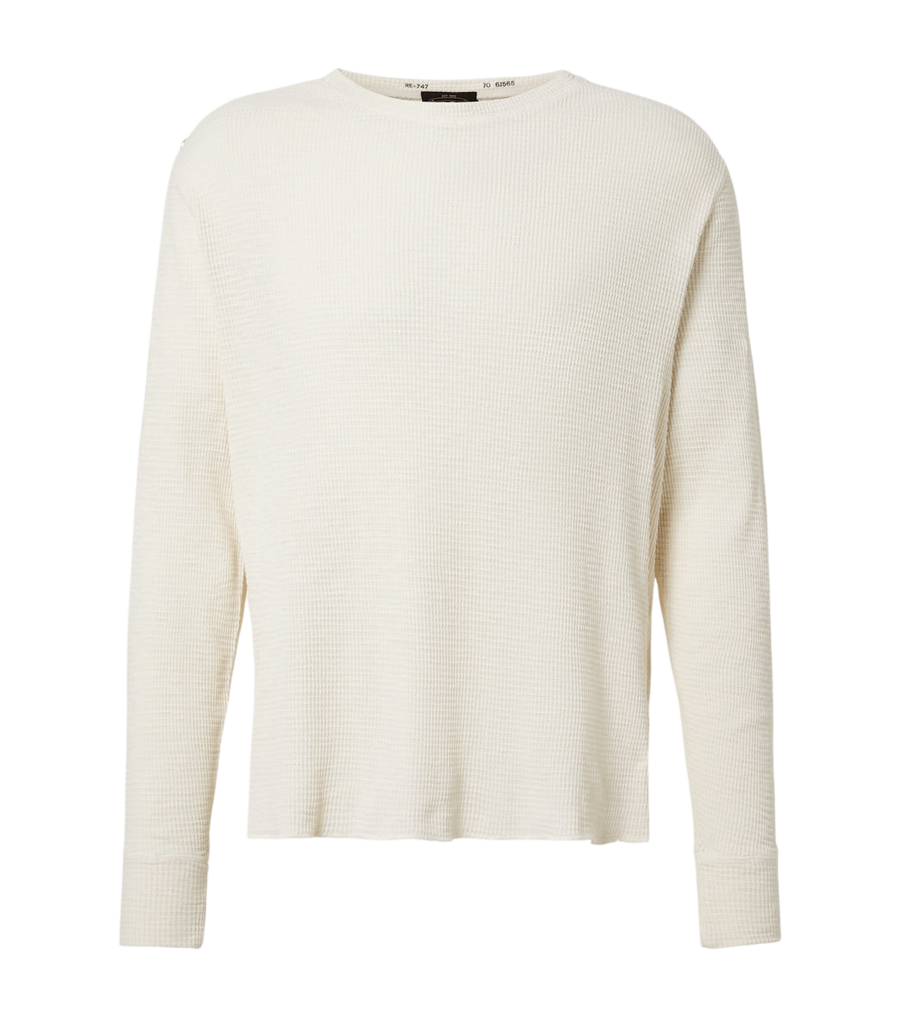 RRL Waffle-knit cotton sweater