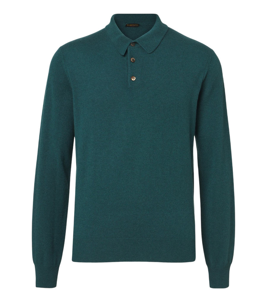 Rubinacci Cashmere polo sweater