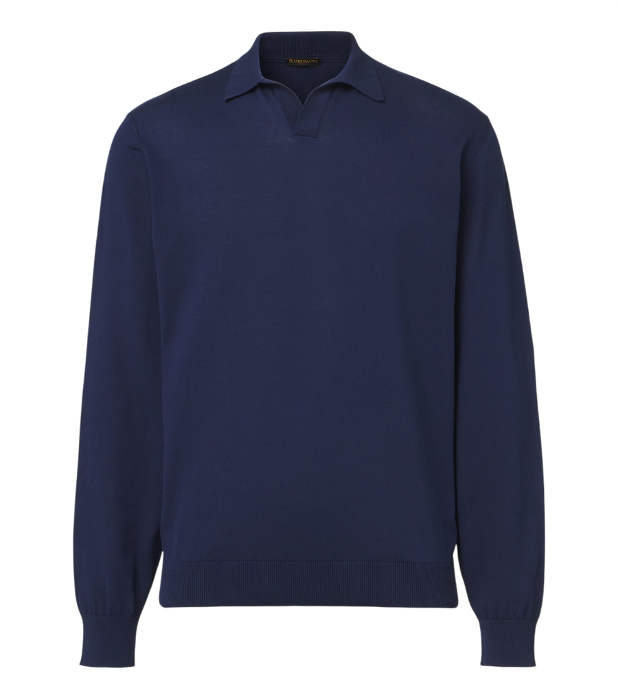 Rubinacci Cotton polo sweater