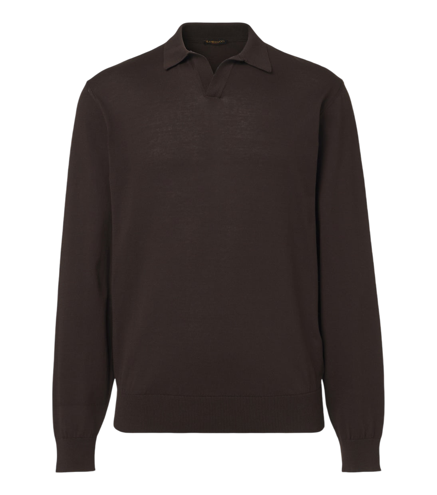 Rubinacci Cotton polo sweater