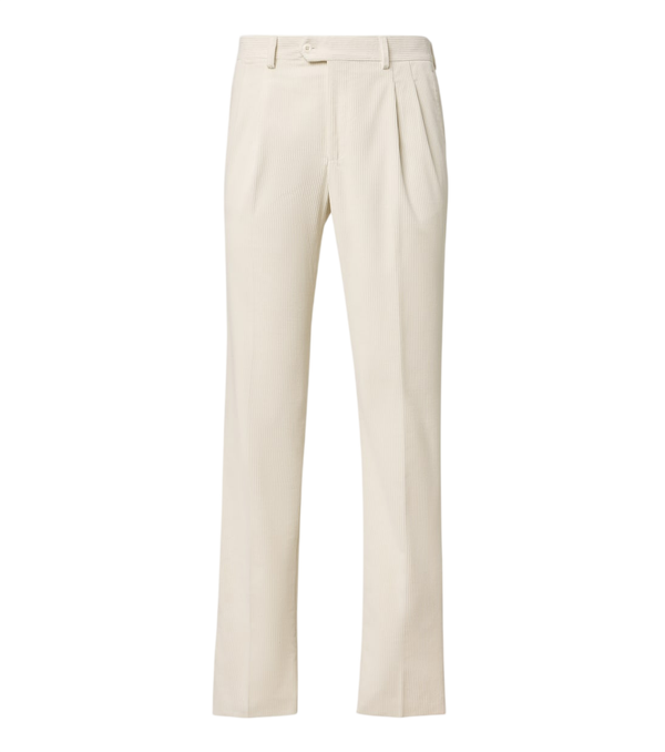 Rubinacci Modluca cotton corduroy straight pants
