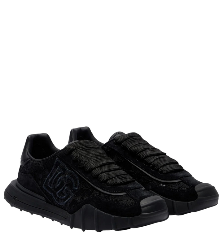 Runner leather-trimmed lace sneakers [white-bg-processed] 1786495647654