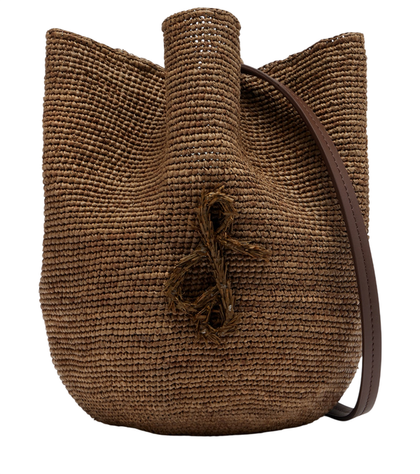 Ruslan Baginskiy HatBag raffia bucket bag